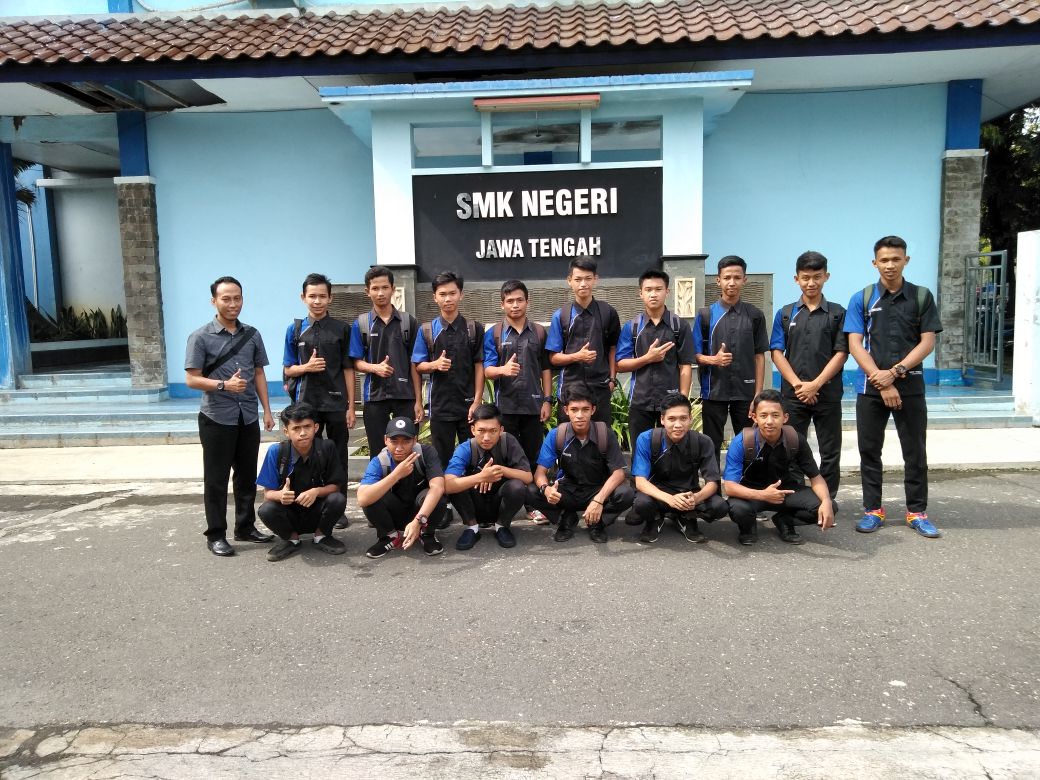 Kunjungan BKK SMK N 1 Pakis Aji di SMK N Jateng