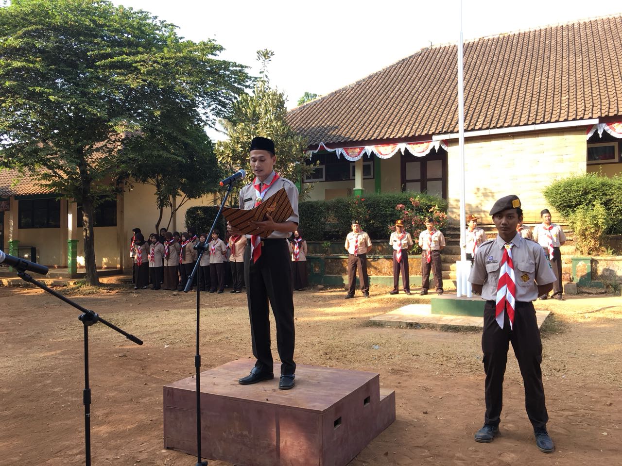 Upacara Hari Pramuka ke-57 Tahun