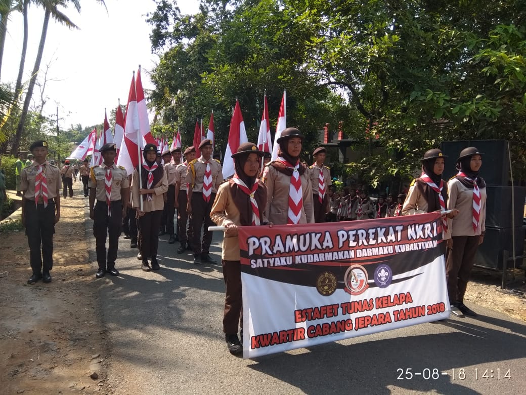 Kegiatan Estafet Tunas Kelapa 2018