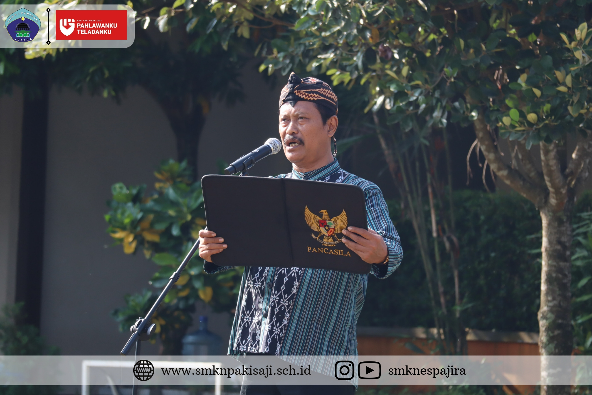Peringati Hari Pahlawan, Drs. Bambang Winiharto Ajak Siswa Teladani Karakter Para Pahlawan