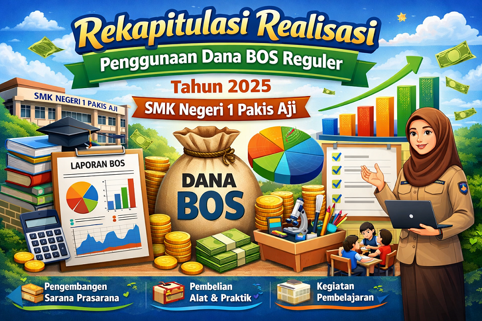 REKAPITULASI REALISASI PENGGUNAAN DANA BOS